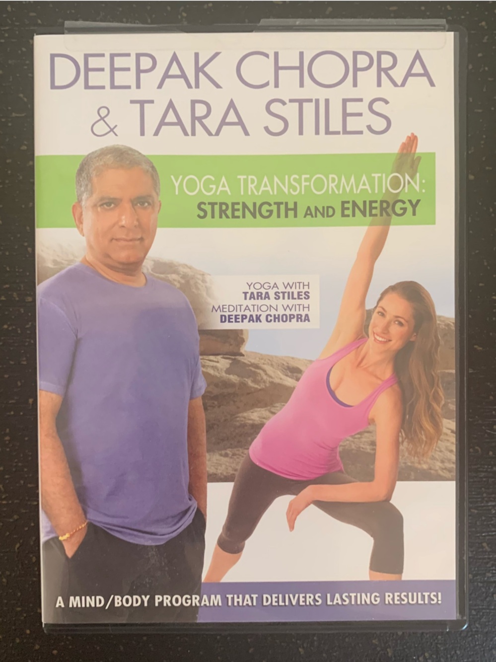 Deepak Chopra & Tara Stiles Yoga Transformation DVD -